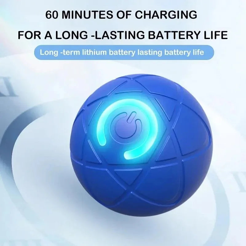 Rechargeable Auto-Rolling Interactive Dog Toy Ball – 2 Modes Interactive Dog Toy Axl