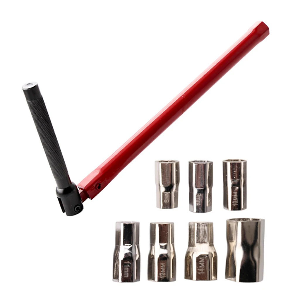 L-Type Socket Wrench Set 8–17mm | Faucet Plumbing Spanner Socket Wrench Set Axl 8PCS 8-17MM China Mainland