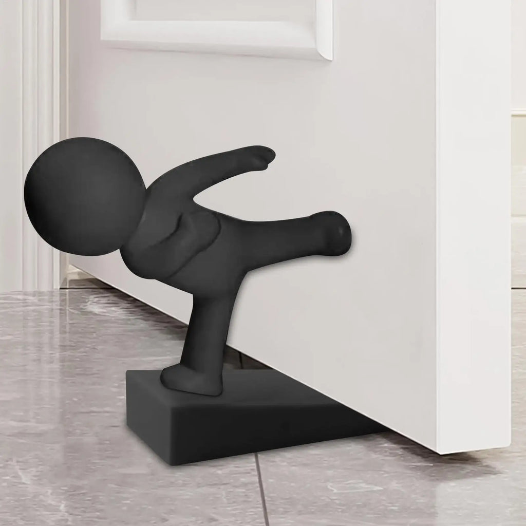 Cute Rubber Door Stop – Draft Stopper, Floor & Wall Protector Decorative Door Stop Axl