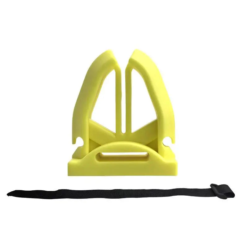 Portable Fishing Rod Holder Clips – Silicone Pole Fastener Fishing Rod Clip Axl 1Pc Yellow