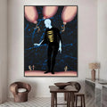 Fantastic Planet Poster HD Waterproof Wall Sticker | Home Décor Wall Sticker Decal Axl White07 60X90cmNoframe