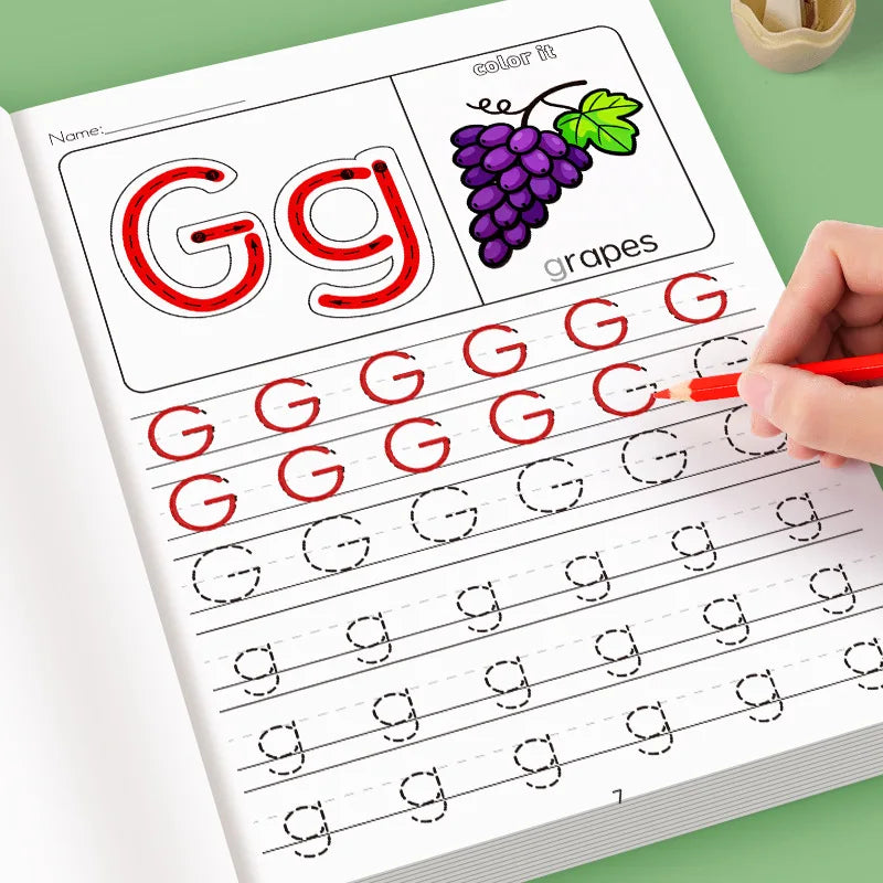 Kids A-Z Alphabet Writing Workbook – Tracing Practice Ages 3+ Kids Writing Workbook Axl
