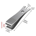 Stainless Steel Fishing Line Cutter & Hook Eye Cleaner Tool Fishing Line Cutter Axl B