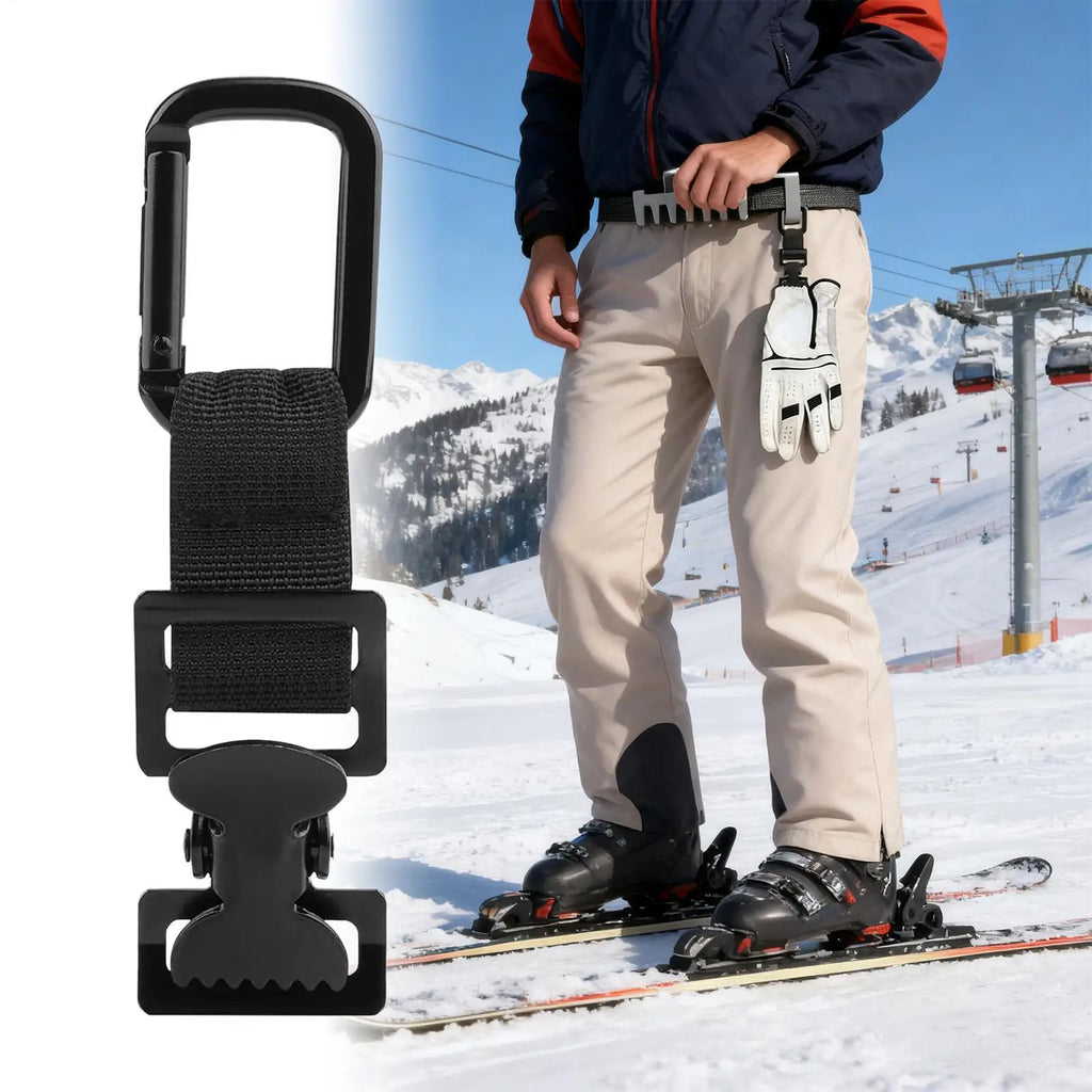 Work Glove Belt Clip Holder – Nylon Clamp for Gloves & Towels Glove Belt Clip Axl