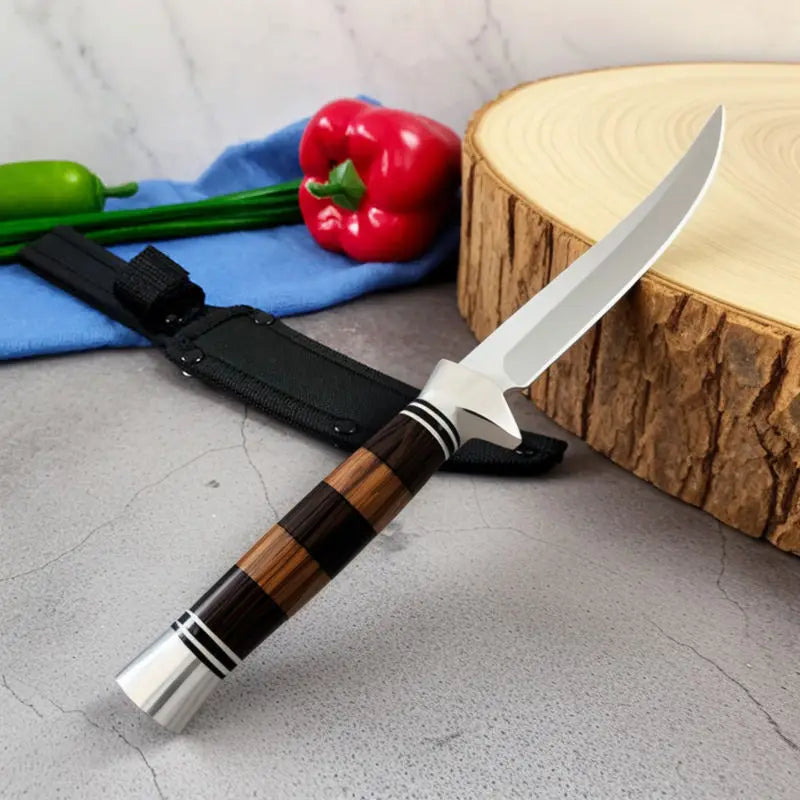 Stainless Steel Boning & Filleting Knife – Multipurpose Chef Knife Kitchen Boning Knife Axl