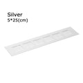 Aluminum Alloy Cabinet Air Vent Grille Cover | Wardrobe Closet Cabinet Vent Grille Axl silver-5x25cm-