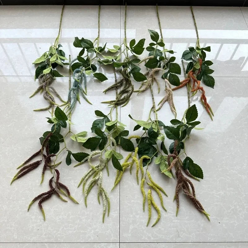 Amaranth Artificial Flower Stems – Fake Greenery for Weddings Artificial Flower Stems Axl