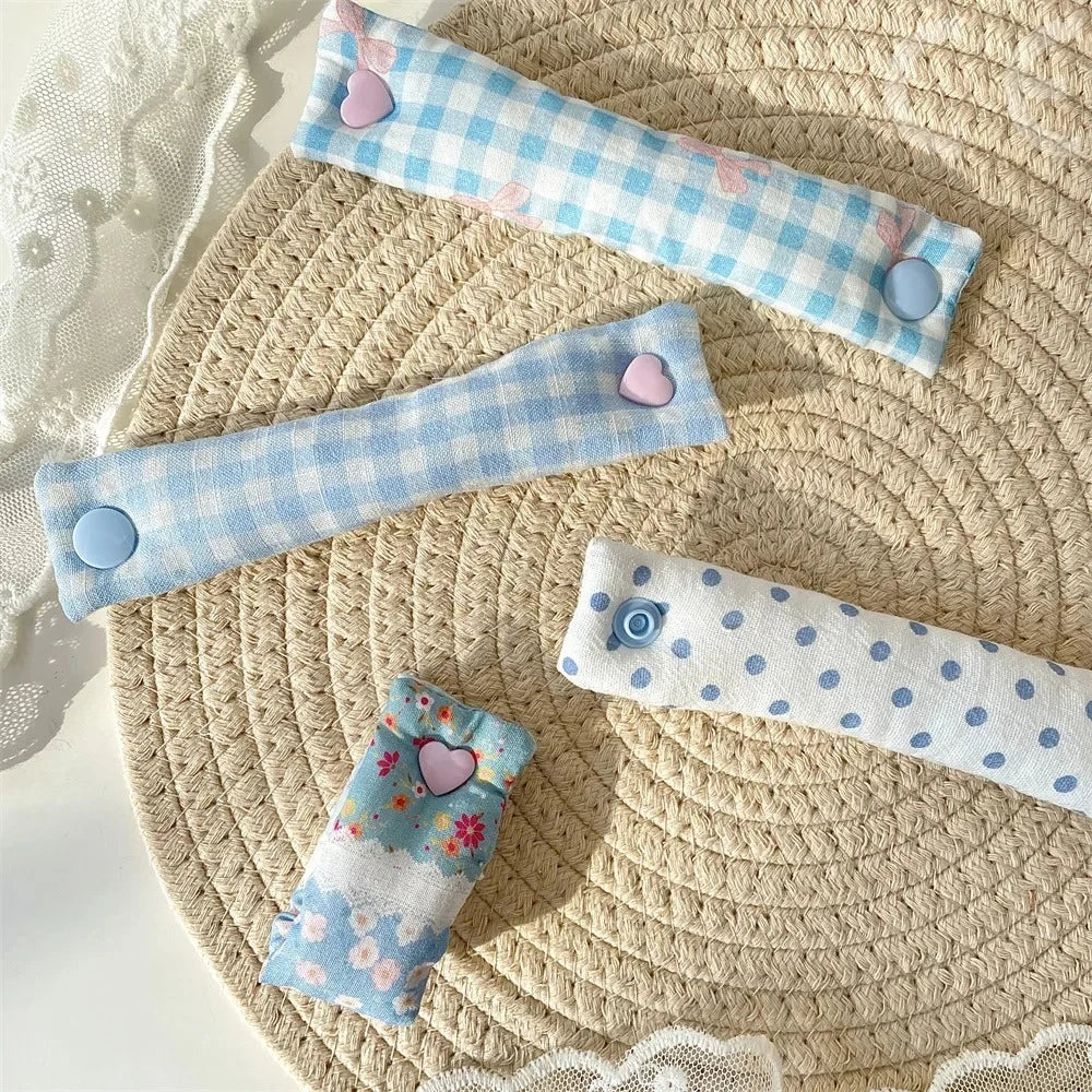 Floral Cable Ties – Cute Reusable Cloth Cord Organizer Straps Cable Cord Organizer Axl
