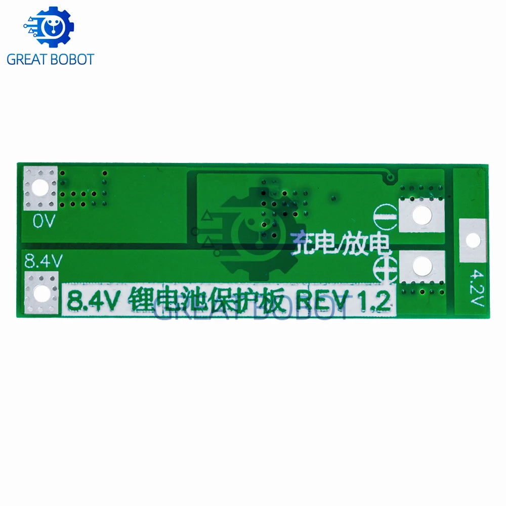 2S 20A BMS Board 7.4V 8.4V 18650 Lithium Battery Protection BMS Protection Board Axl