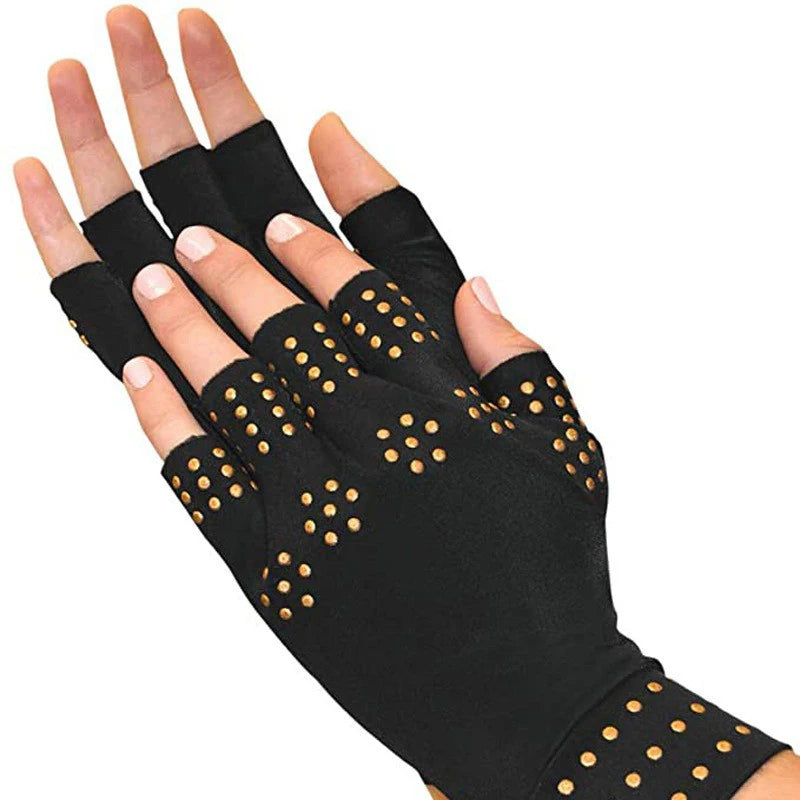 Magnetic Compression Gloves – Joint Support, Non-Slip | Men & Women Compression Gloves Axl