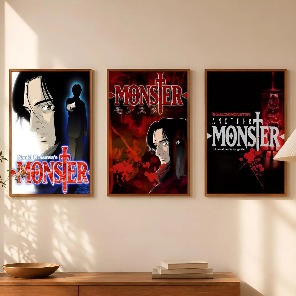 Monster Character Self-Stick Wall Art Poster – HD Waterproof Wall Art Poster Axl