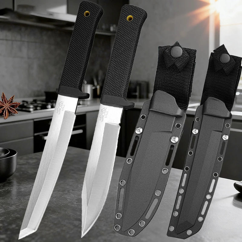 YRIDEFE Japanese Samurai Kitchen & Boning Knife 2-Piece Set Kitchen Knife Set Axl 2pcs