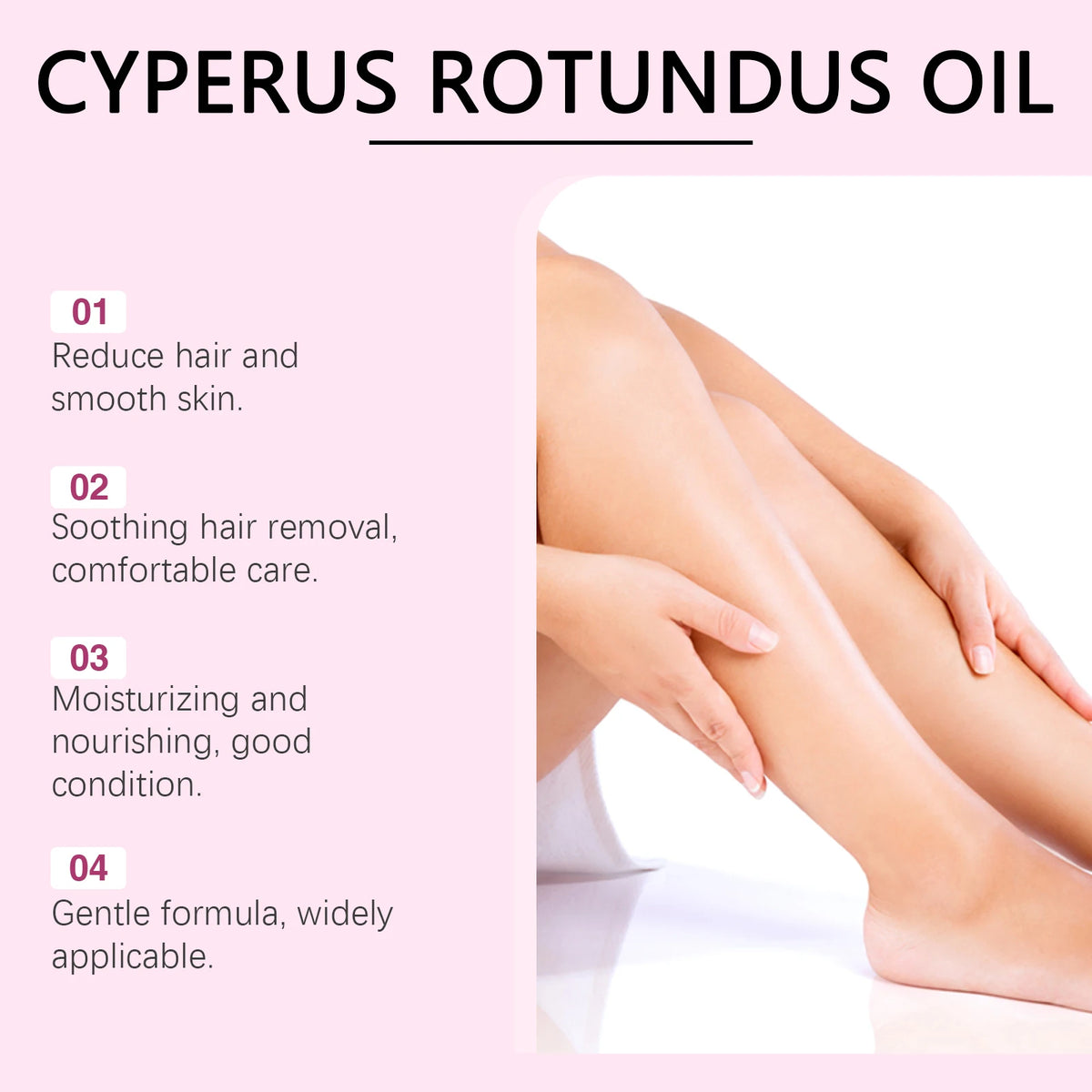 Cyperus Oil Natural Hair Inhibitor – Post-Shave Body Oil Hair Inhibitor Oil Axl