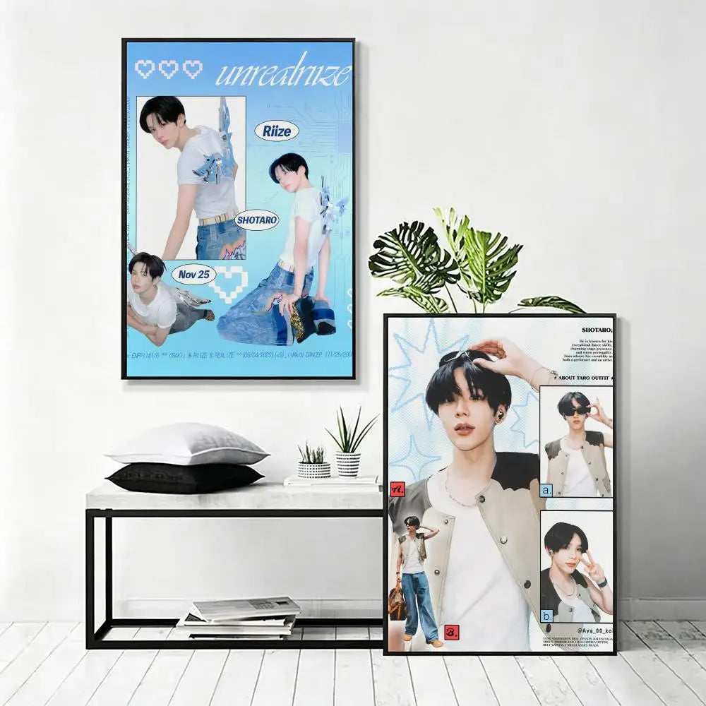 Kpop Shotaro HD Wall Poster – Waterproof Aesthetic Decor Wall Art Poster Axl