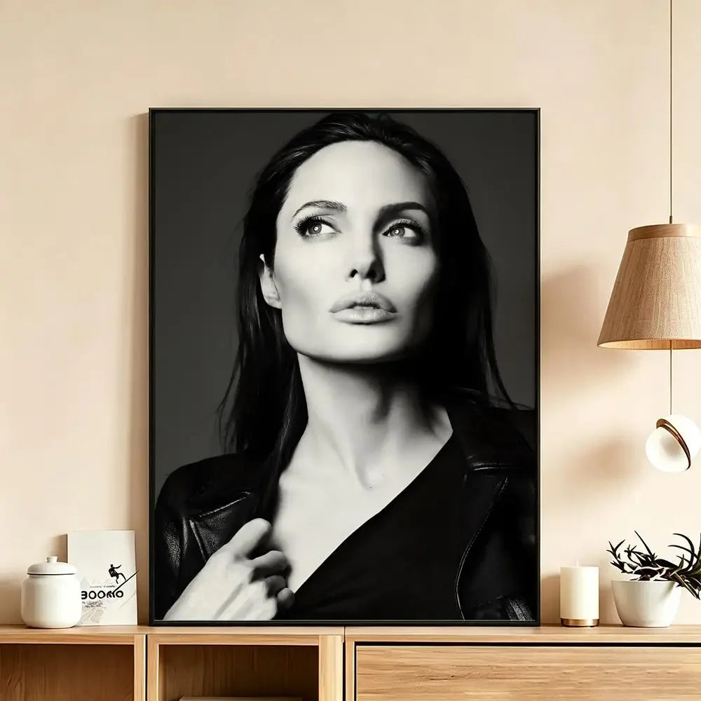 Angelina Jolie HD Art Poster – Waterproof Sticky Wall Décor Wall Art Poster Axl