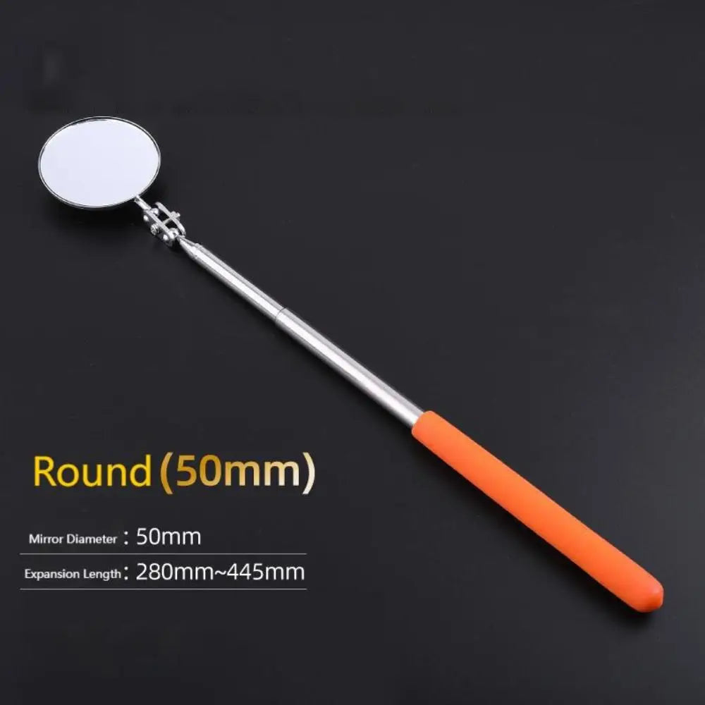 Telescopic Inspection Mirror – Rotatable Stainless Steel Tool Inspection Mirror Axl