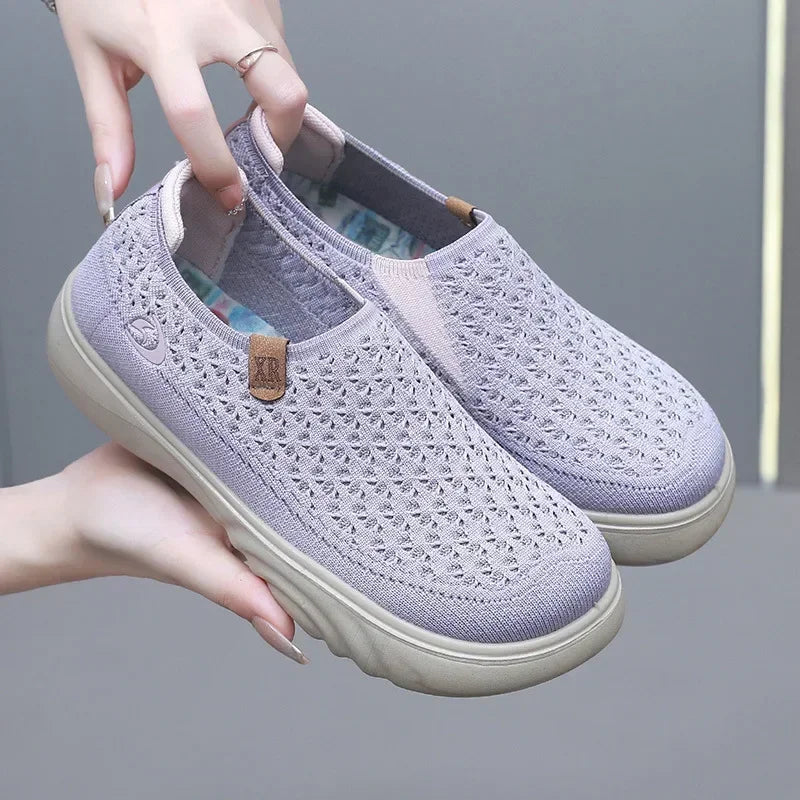 Women's Slip-On Sneakers – Lightweight Breathable Walking Shoes Women's Slip-On Sneakers Axl