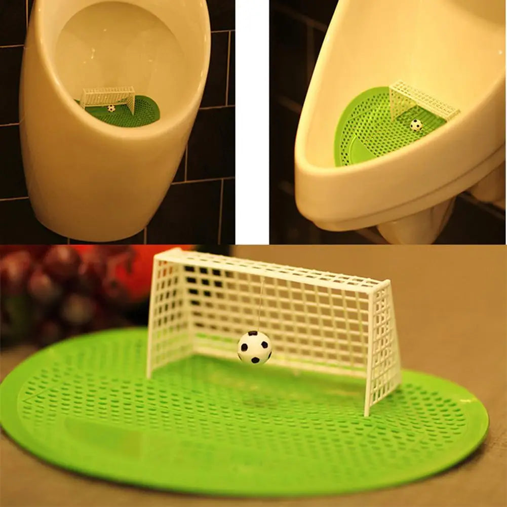 Football Goal Urinal Mat – Deodorizing Splash Guard Insert Urinal Mat Axl