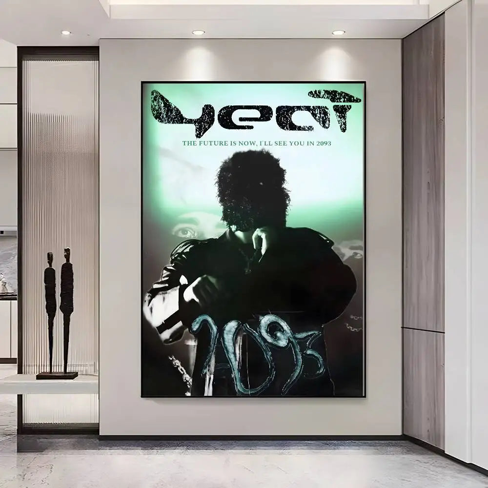 Yeat New Album HD Poster – Self-Adhesive Waterproof Wall Art Wall Art Poster Axl z4 21X30cmNoframe