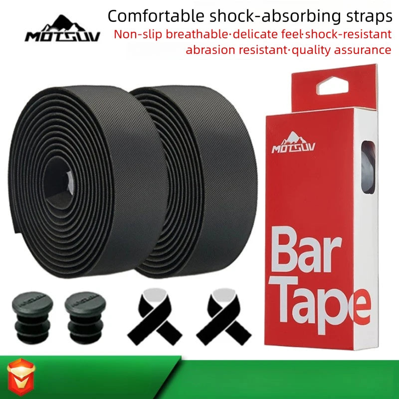 Road Bike Handlebar Tape – Anti-Slip 3D Texture Wrap Strap Handlebar Tape Axl