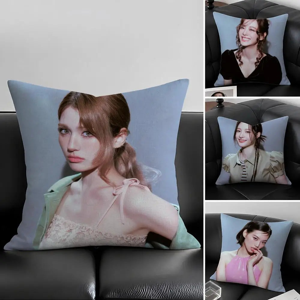 Natural Linen Cushion Cover Set | Sofa, Bed & Chair Decor Linen Cushion Cover Axl