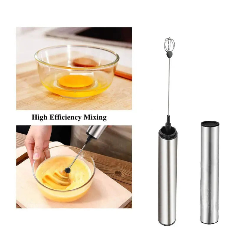 BALASHOV USB Rechargeable Handheld Milk Frother Wand Milk Frother Axl