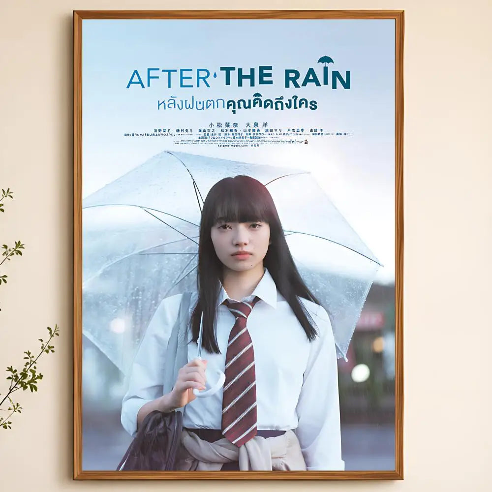 Nana Komatsu Anime Poster – HD Self-Adhesive Wall Art Decor Anime Wall Poster Axl White04 50X70cmNoframe