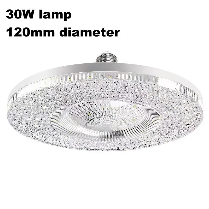 E27 LED Crystal UFO Bulb – Ultra-Bright Energy-Saving Light LED Light Bulb Axl 30W