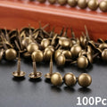 100Pcs Antique Bronze Upholstery Nails Tack Studs 8x15mm – Furniture Upholstery Tack Nails Axl 100pcs