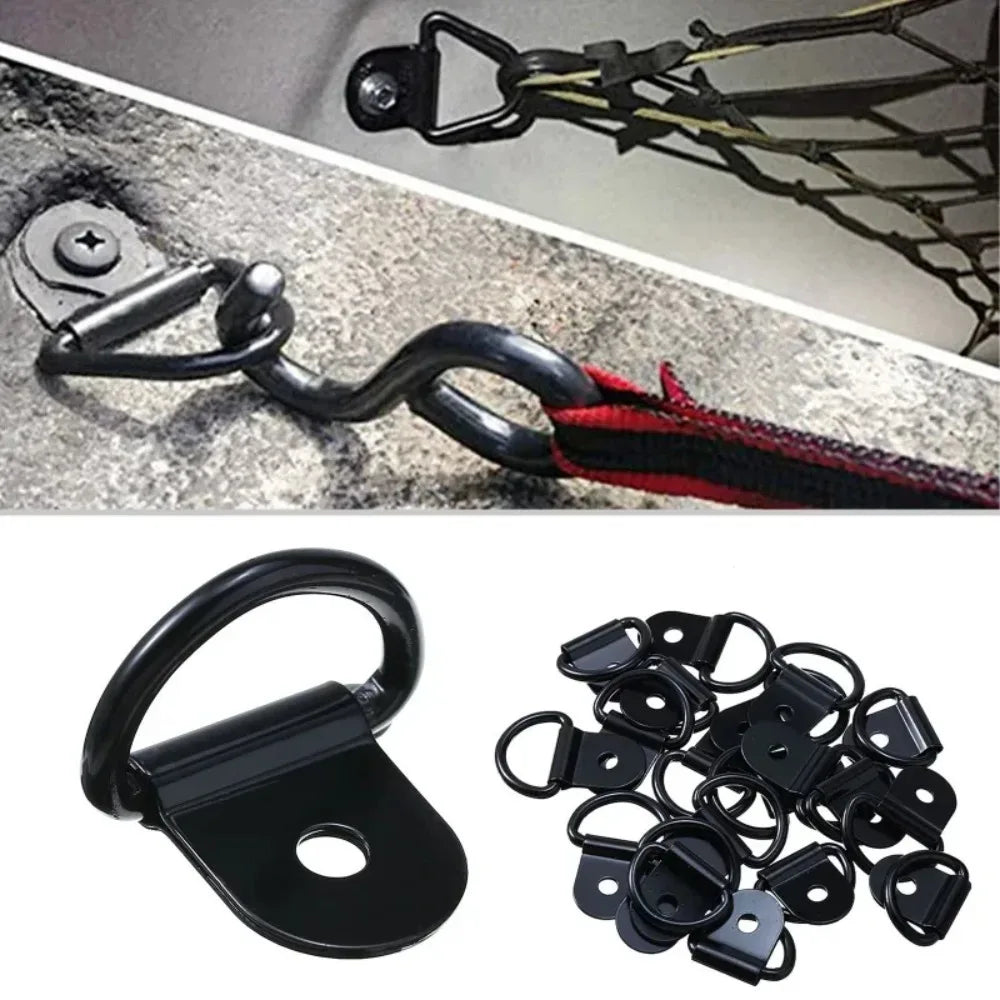 10-Pack D-Ring Tie Down Anchors – Stainless Steel Lashing Rings Tie Down Anchors Axl