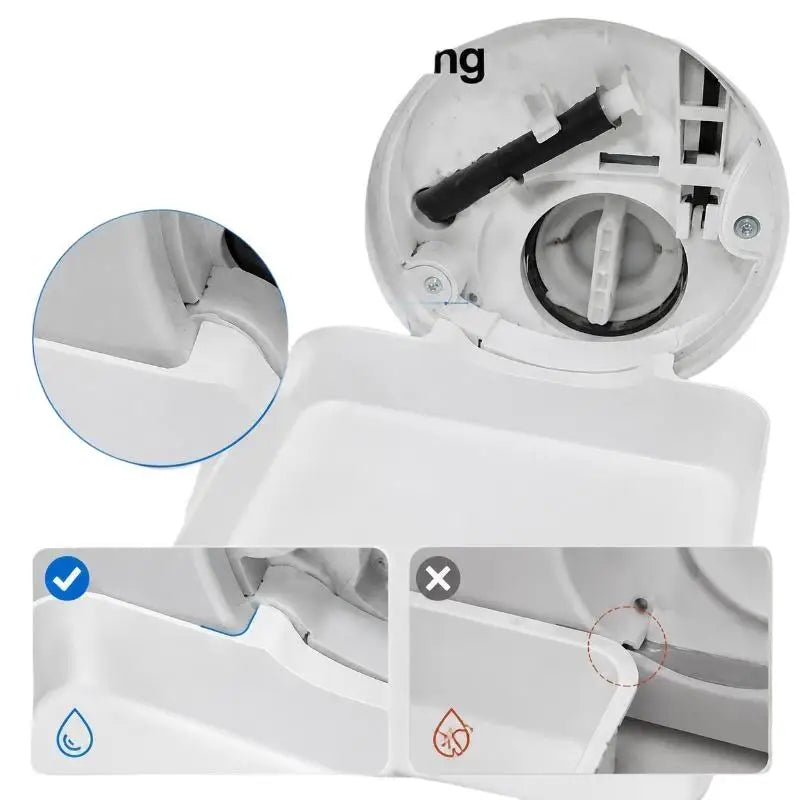 Washing Machine Drain Tray – 3D Printed PLA Overflow Catcher Laundry Drain Tray Axl