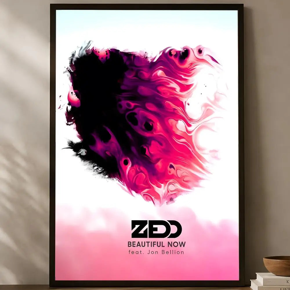 Zedd Self-Stick HD PVC Wall Art Poster – Waterproof Decor Wall Art Poster Axl White05 60X90cmNoframe
