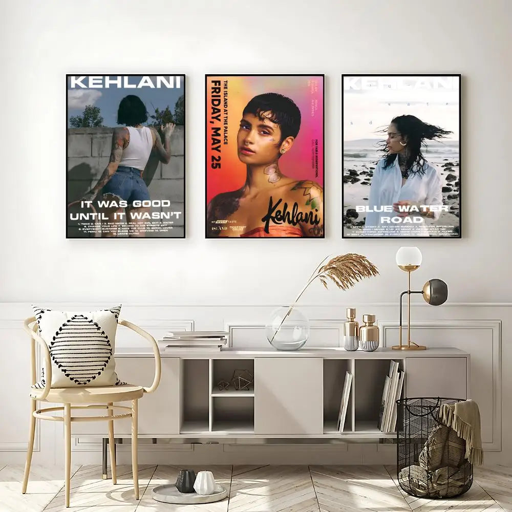 Kehlani HD Self-Adhesive Waterproof Poster | Home & Dorm Decor Wall Poster Axl