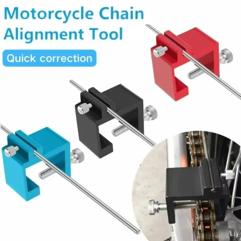 Motorcycle Chain Sprocket Alignment Tool – ATV & Dirt Bike Chain Alignment Tool Axl