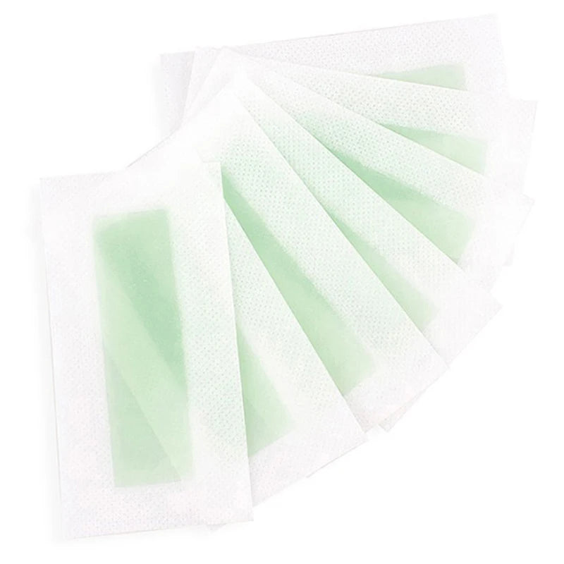 Facial Wax Strips for Lip, Chin & Eyebrow – 12/24 Pcs Facial Wax Strips Axl