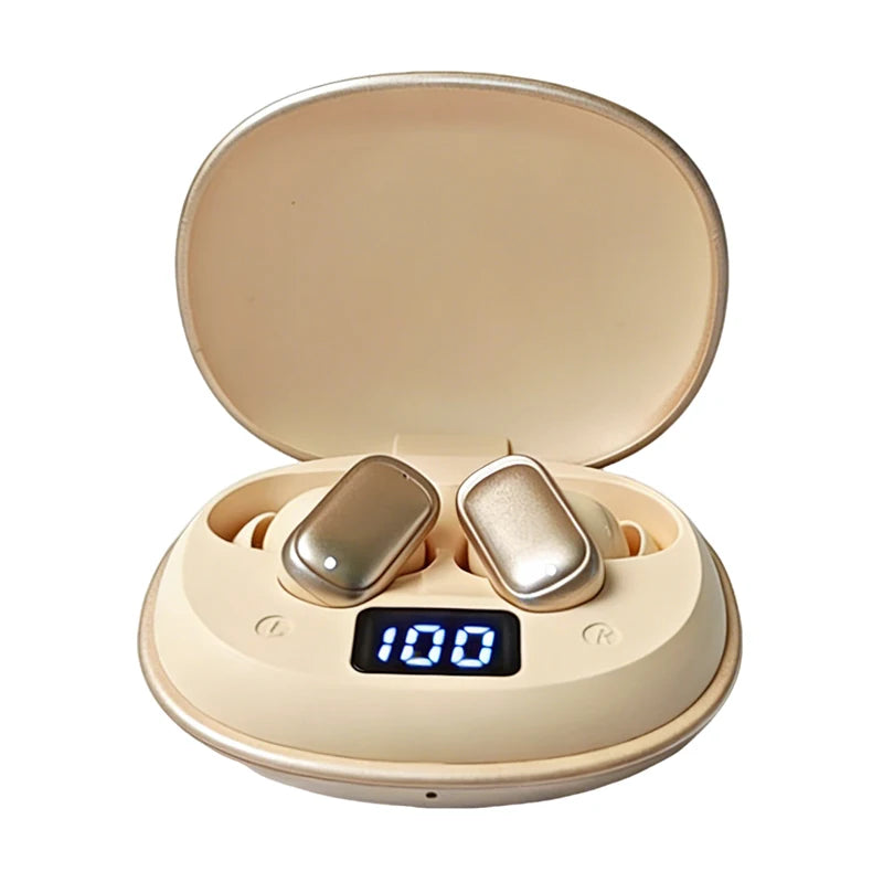 T35 TWS Wireless Earbuds – Bluetooth 5.4 HIFI Bass In-Ear Wireless Earbuds Axl Skin Color