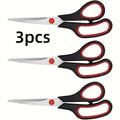 3-Piece Stainless Steel Scissors Set – Multi-Purpose Cutting Kit Scissors Set Axl 3pcs