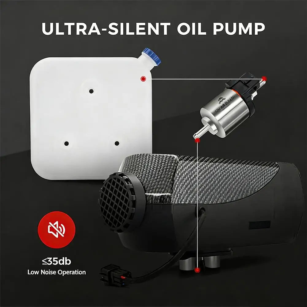 12V 22ml Diesel Fuel Pump for Air Parking Heater – Pulse Pump Diesel Heater Pump Axl