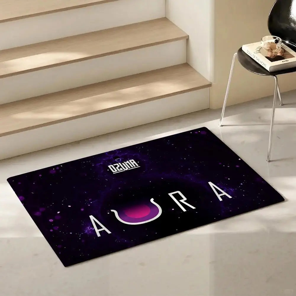 Ozuna Reggaeton Flannel Floor Mat – Non-Slip Soft Indoor Rug Indoor Floor Mat Axl