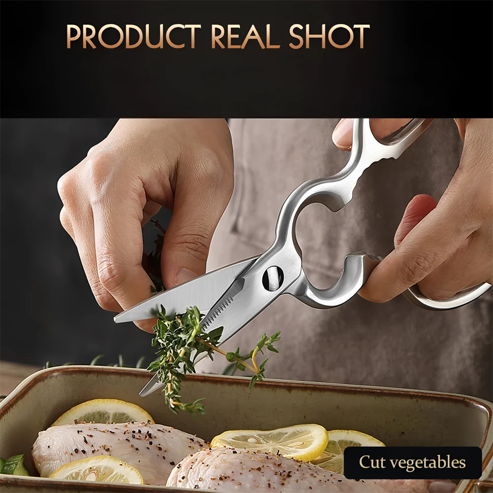 Multi-Functional Kitchen Scissors – Heavy-Duty Cooking Shears Kitchen Cooking Shears Axl