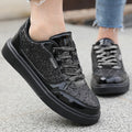 Women's Flat Loafers – Anti-Slip Casual Slip-On Walking Shoes Women's Flat Loafers Axl 36 black