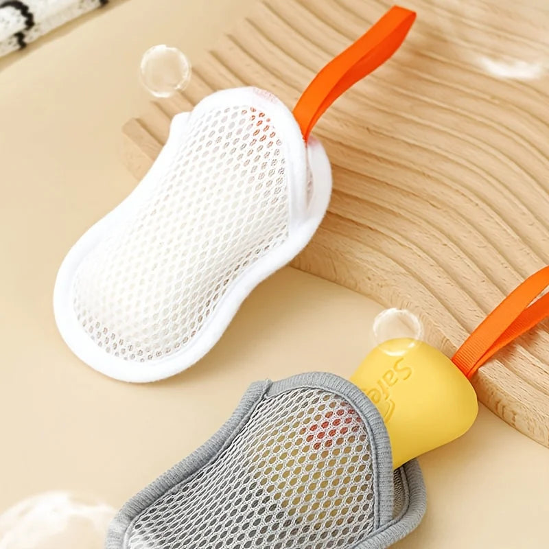 Soap Foam Net Mesh Bag – Lather Bag for Bath & Face Wash Soap Foam Mesh Bag Axl