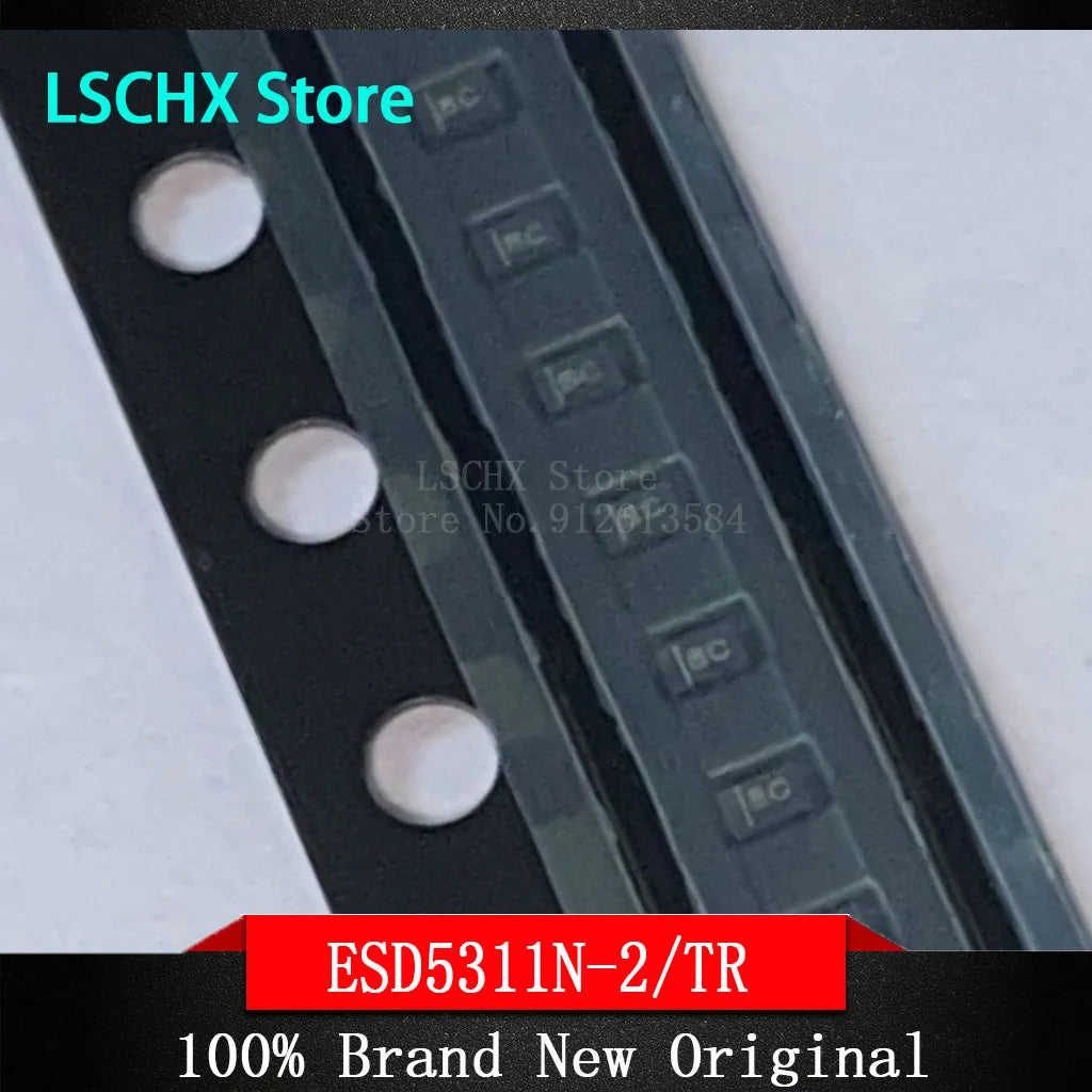 100 Pcs ESD5311N-2/TR DFN1006-2 Transient Voltage Suppressor TVS TVS Diode Pack Axl