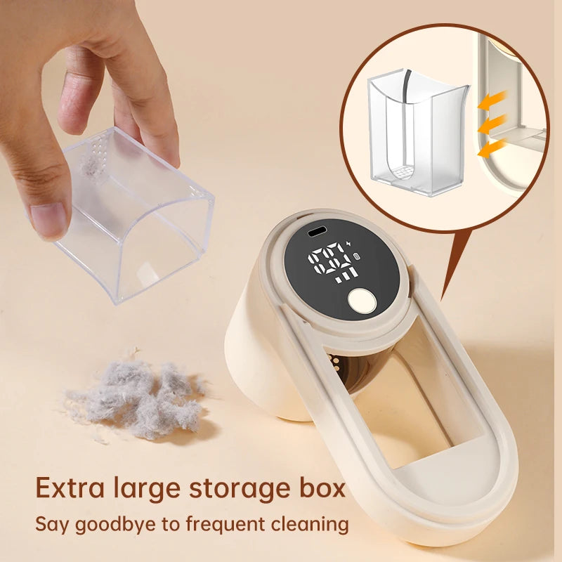 Rechargeable Fabric Shaver & Lint Remover – Sweater Defuzzer Fabric Shaver Axl