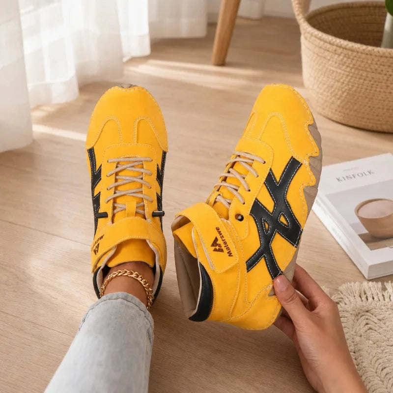 ZULIWAGN Women's Flat Sneakers – Lightweight Casual Trainers Women's Flat Sneakers Axl