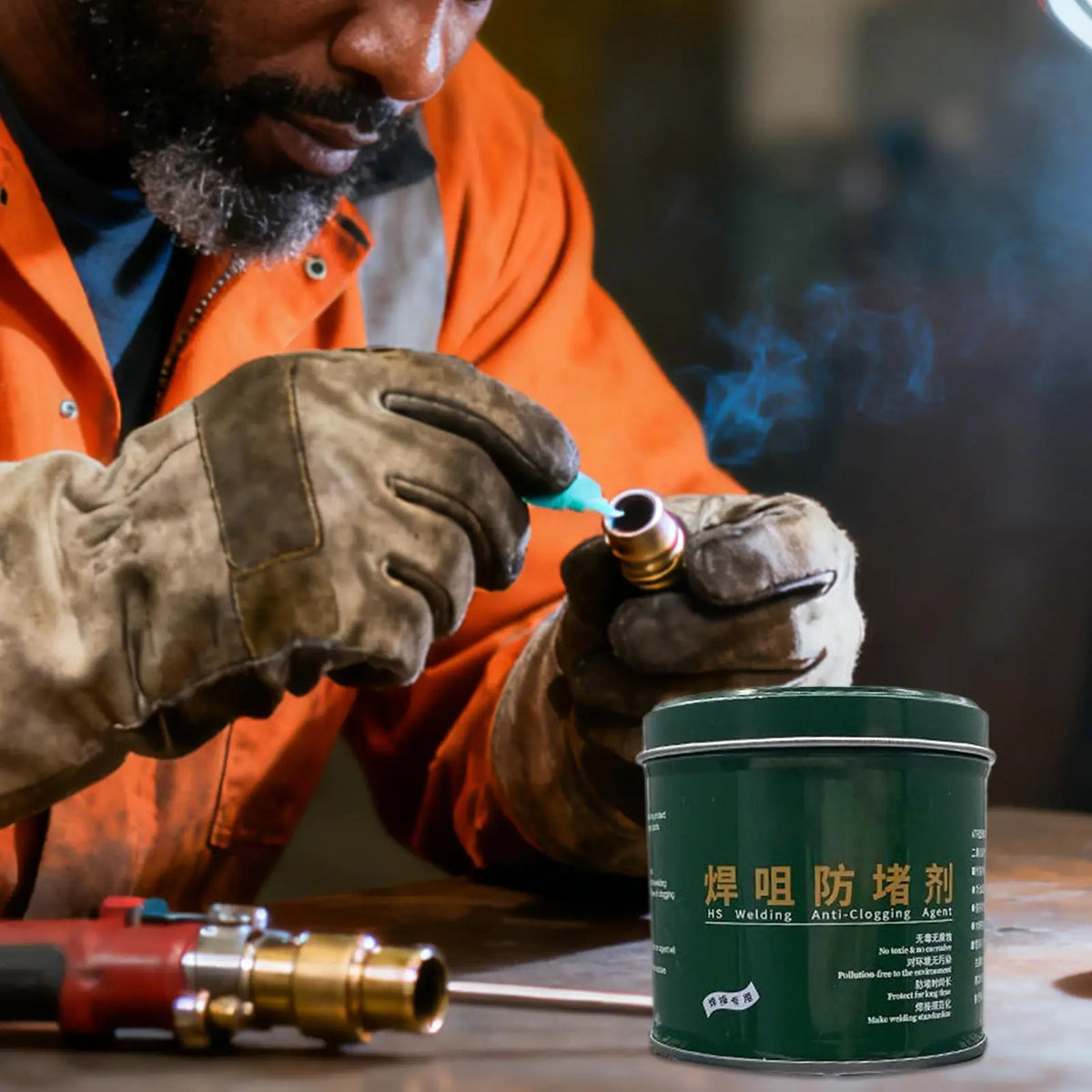 Welding Nozzle Anti-Clog Gel 200g – MIG TIG Spatter Cleaner Welding Nozzle Gel Axl
