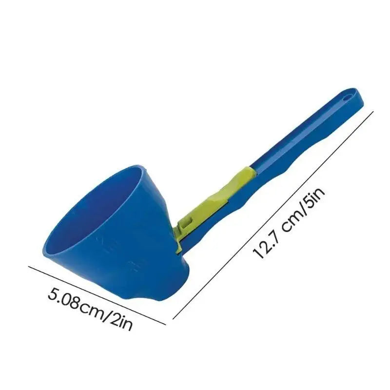 Leak-Proof Protein Powder Scoop – Sliding Funnel Measuring Spoon Measuring Spoon Axl