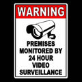 Vintage Aluminum Security Camera Warning Sign – 3 Sizes Metal Warning Sign Axl aluminum sign aluminum 20x30cm