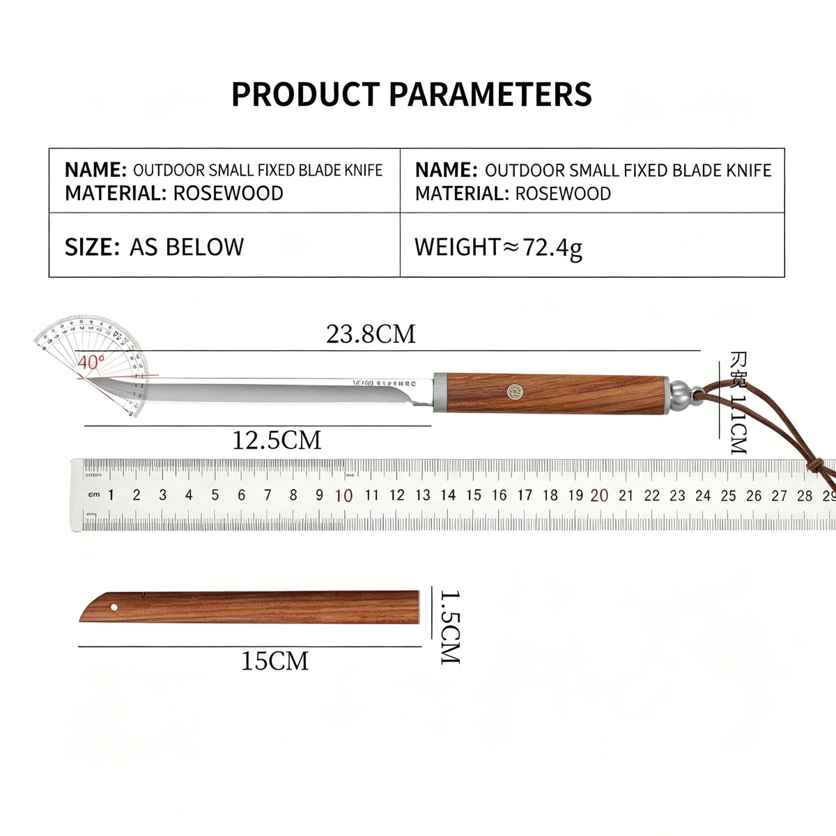 COOKCRAZE M390 High Carbon Steel Kitchen Knife Set 1-3 Pc Kitchen Knife Set Axl