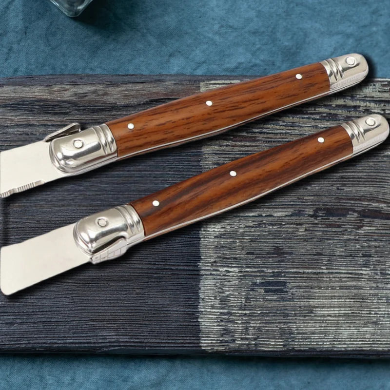 Serrated Steak Knives Set 1–8 Pc | Full Tang Wood Handle Steak Knife Set Axl